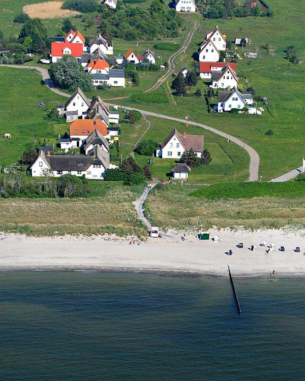 Fischland Darrs Zingst von oben