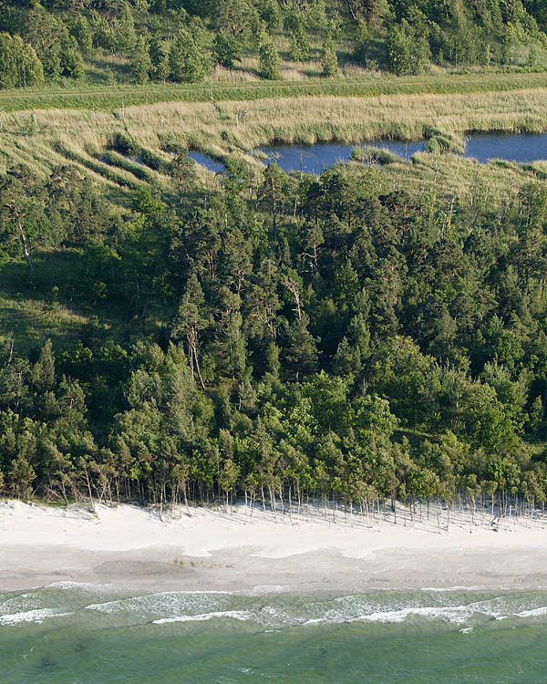 Fischland Darrs Zingst von oben