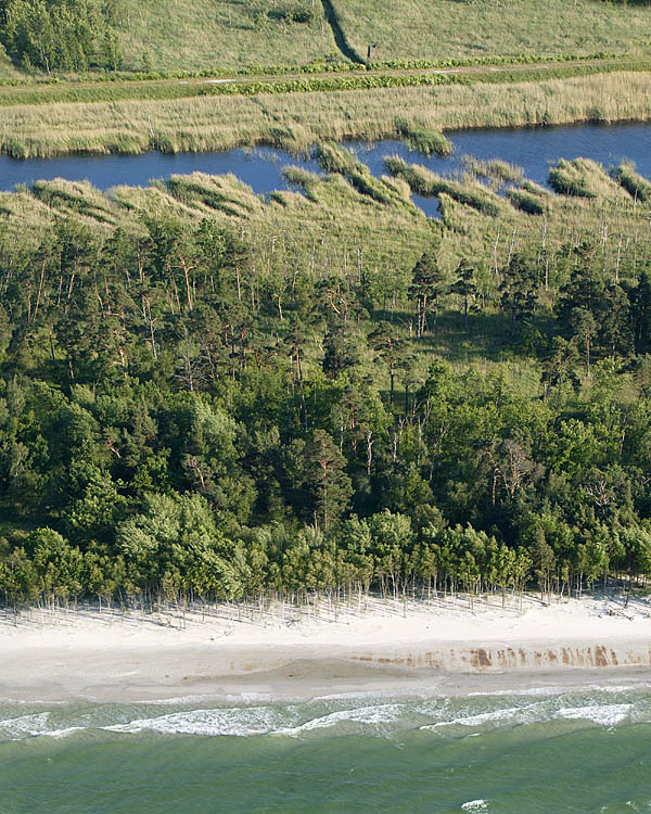 Fischland Darrs Zingst von oben