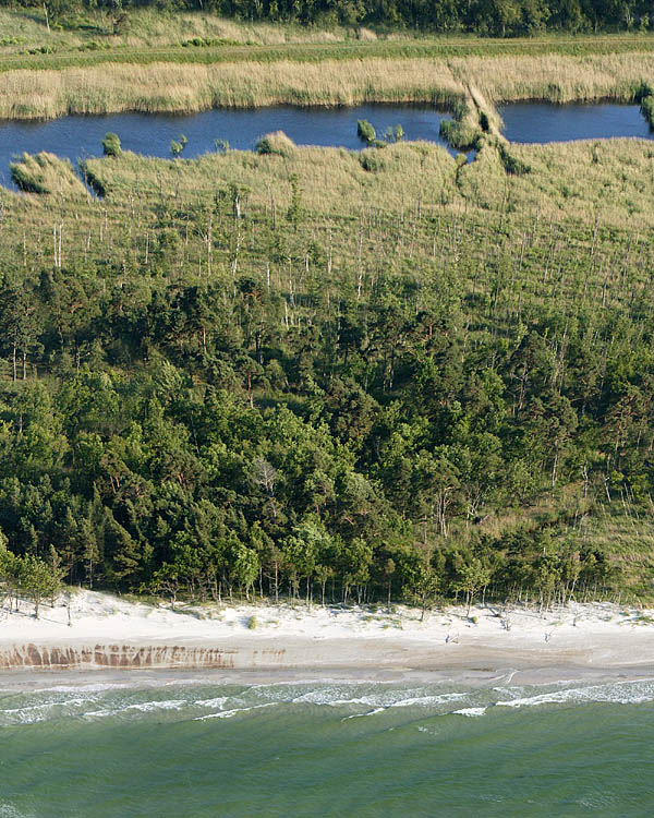 Fischland Darrs Zingst von oben