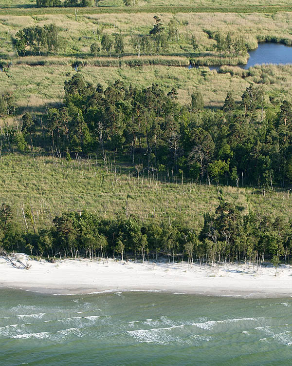 Fischland Darrs Zingst von oben