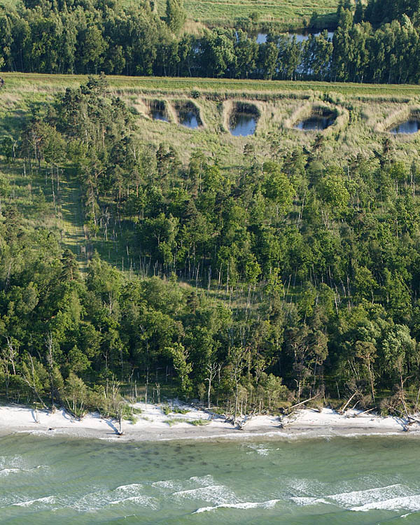 Fischland Darrs Zingst von oben