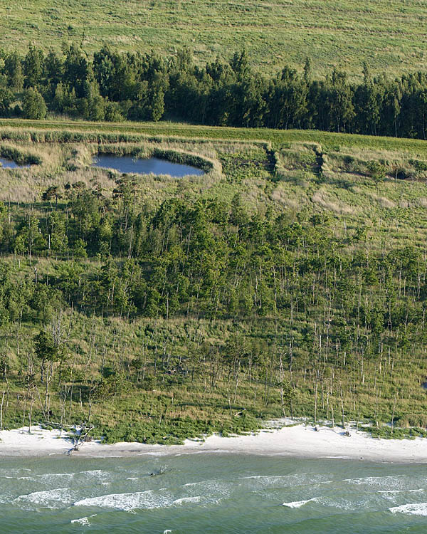 Fischland Darrs Zingst von oben