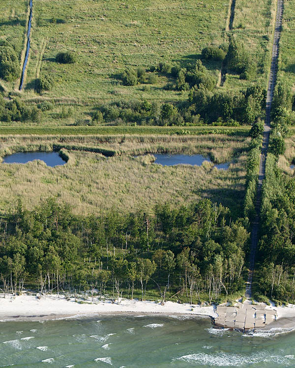 Fischland Darrs Zingst von oben