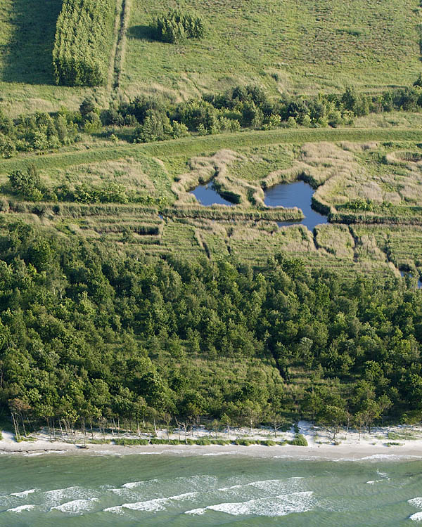 Fischland Darrs Zingst von oben