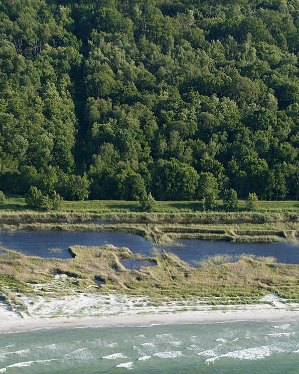 Fischland Darrs Zingst von oben