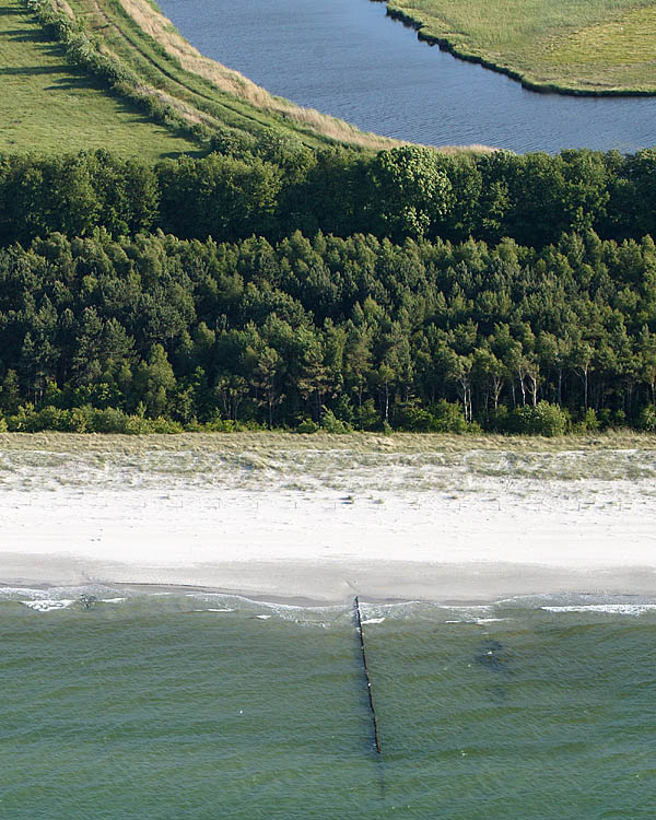 Fischland Darrs Zingst von oben