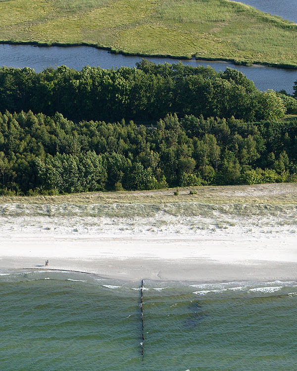 Fischland Darrs Zingst von oben