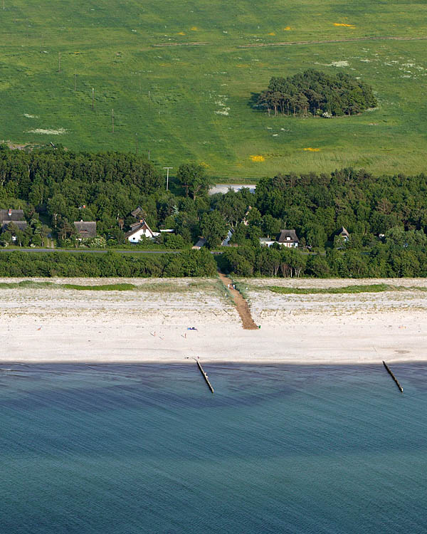 Fischland Darrs Zingst von oben