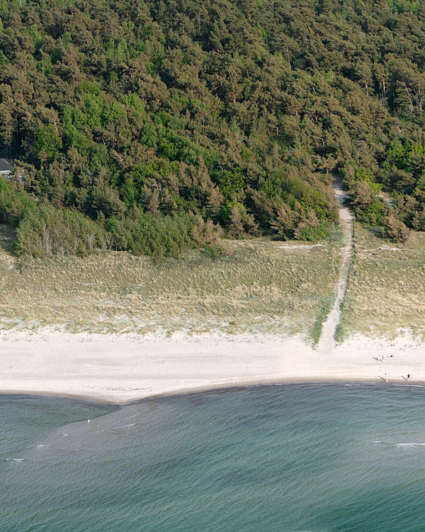 Fischland Darrs Zingst von oben