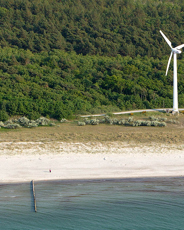 Fischland Darrs Zingst von oben