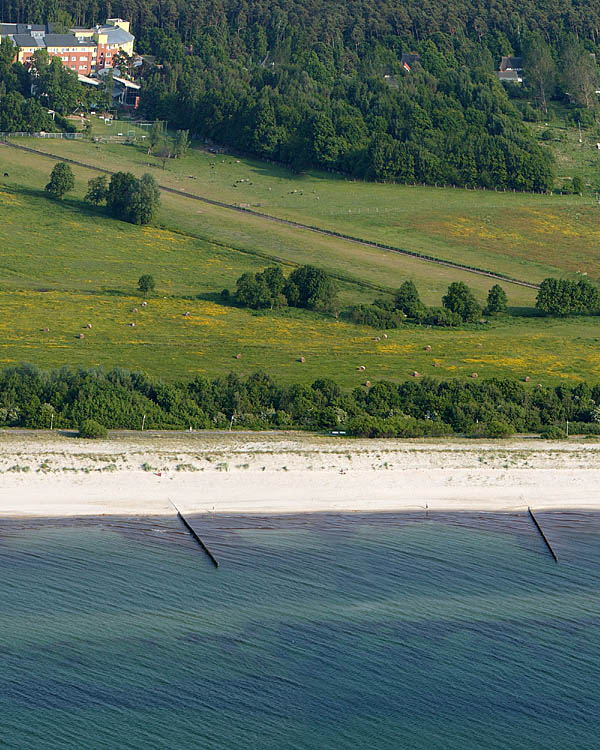 Fischland Darrs Zingst von oben