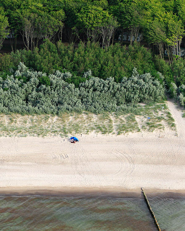 Fischland Darrs Zingst von oben