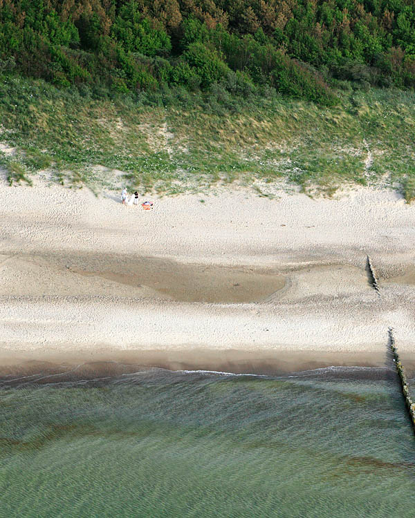 Fischland Darrs Zingst von oben