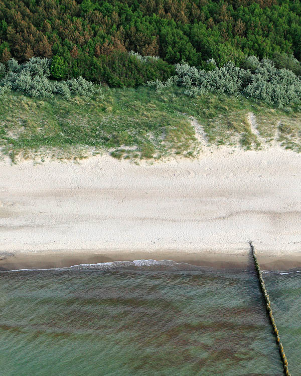 Fischland Darrs Zingst von oben